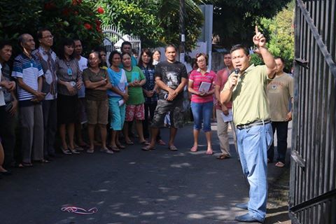 Wawali Resmikan Pagar Perdamaian Mahakeret Barat